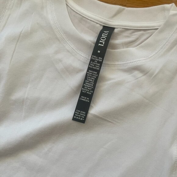Vuori Energy Top - White Medium - Picture 4 of 5